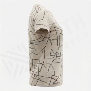 Nueva Llegada: Camisa de Oficina para Mujer, Primavera-Otoño, Moderna, Estampada, Informal, Vestido para Dama, 260gsm, Poliéster Satinado con Lentejuelas, Corto - Product Image 3