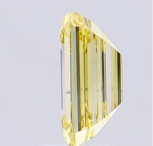 Diamante Cultivado en Laboratorio con Certificación IGI, Corte Esmeralda de 2.01 CT, Color Amarillo Intenso Fantasía, Claridad VS2, CVD LG 606330517, Joyería ROYAL GEMS - Product Image 2