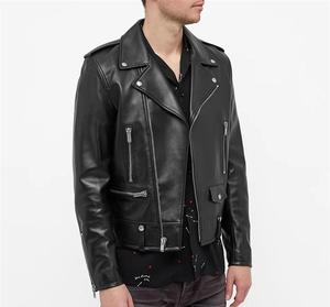 Veste en cuir pour homme de haute qualité, meilleur fournisseur, différentes tailles, vente directe d'usine, veste en cuir pour homme, style tendance et actuel - Product Image 2