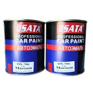 China Levert 1K Eentraps Urethaan Acryl Massief Blauwe Tint Langdurige Auto-Reparatie Coating