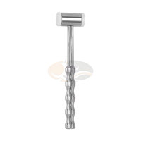 JACKBILLY Marteau osseux dentaire de haute qualité à tête en plastique, marteau chirurgical personnalisé pour rehaussement de sinus et implantation osseuse, instruments médicaux