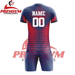 Conjunto de Uniforme de Fútbol de Alta Calidad con Logotipo Personalizado, MOQ Bajo, Kits de Fútbol de Primera Calidad, Manga Corta, Secado Rápido, Sublimado - Product Image 6
