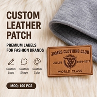 Étiquette en cuir véritable, étiquette en microfibre, gaufrage à chaud, accessoires vestimentaires, marque de commerce, tissu, vêtements streetwear