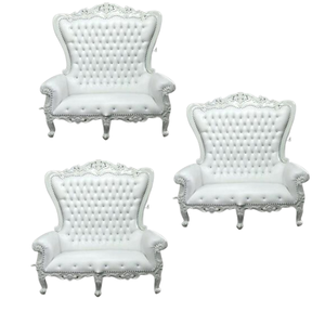 Premium Luxury Wooden King Chairs Double Throne Chairs Costumiz Color and Product Hotel and Wedding Chairs From Indonesia - Product Image 6