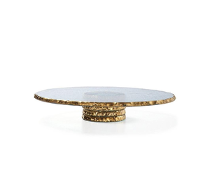 Support à gâteau décoratif en résine écologique, non toxique, fait main, compatible lave-vaisselle, base robuste, design moderne, pour célébrations de mariage - Product Image 3