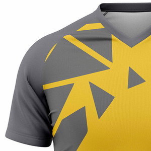 Maillot de jeu Esports tendance, manches courtes, unisexe, léger, design d'équipe personnalisé, évacuation de l'humidité, pour joueurs compétitifs - Product Image 4