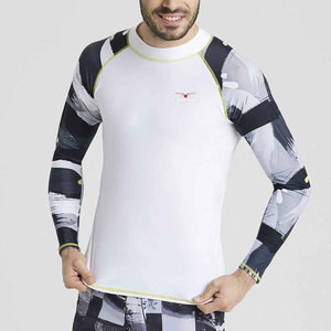 Latest Gym Fitness Clothing New Arrival <b>Men</b> <b>Rash</b> <b>Guard</b> Cheap Price Custom Design <b>Rash</b> <b>Guard</b> For <b>Men</b> - Product Image 1