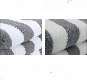 Premium Stripe Towels Wholesale Bulk Supplier | Soft Absorbent Cotton Stripe Towels Manufacturer Pakistan - Product Image 4