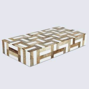 Premium Decorative MDF <b>Resin</b> Jewelry Box Crafted For Storing Precious Accessories In Safe And Stylish Way - Product Image 1