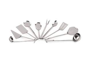 Italian <b>Kitchen</b> ZTools Heavy-Duty 9-Piece Rustproof <b>Stainless</b> <b>Steel</b> Cooking Essentials Home <b>Kitchen</b> Usage - Product Image 3