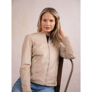 Veste unie en polyester tricoté imperméable et respirante pour femme, modèle unique et très demandé, avec service OEM - Product Image 3