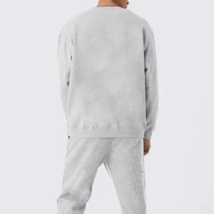 เสื้อสเวตเชิ้ตแขนยาวคอกลมคุณภาพสูงสำหรับผู้ชาย แห้งเร็ว แฟชั่นฤดูหนาว ฮู้ดดี้ ผ้าฝ้าย 100% ปรับแต่งได้ ลดราคา - Product Image 5