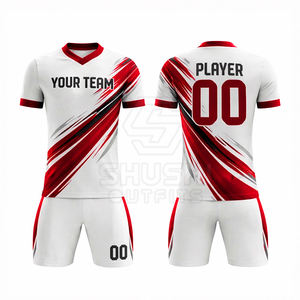 Uniforme de Fútbol de Manga Corta Sublimado Personalizado, Diseño de Primera Calidad, Unisex, de Secado Rápido, Impermeable y Transpirable para Invierno - Product Image 1