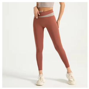 High Quality Wholesale Women's Plus Size Yoga <b>Leggings</b> Active Wear Pants Elastic Waist Solid <b>Pattern</b> Gym Fitness Sports <b>Leggings</b> - Product Image 5