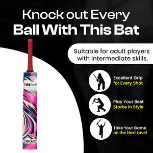 Batte de cricket durable pour jeunes – Bois léger, poignée robuste, idéale pour les enfants, les adolescents, les sports scolaires et les séances d'entraînement - Product Image 4