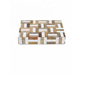 High Quality Modern Black & White Bone Inlay Storage <b>Box</b> Novelty Indian Bone Crafts Jewellery <b>Keepsake</b> Multipurpose Gift - Product Image 4