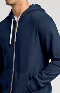 เสื้อฮู้ดซิปพรีเมียมสำหรับผู้ชาย ผ้าฝ้าย สตรีทแวร์ ขายส่ง - Product Image 2