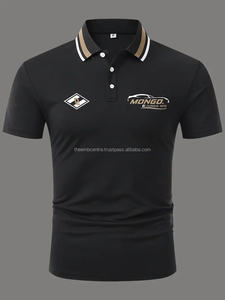 Nueva camiseta de verano de moda para hombre, ropa deportiva informal de manga larga, polos de algodón ajustados, polos para hombre - Product Image 6