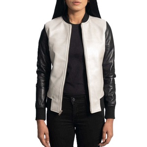 Fashionable Genuine <b>Leather</b> <b>Jacket</b> For Women OEM Wholesale Custom Design Comfortable Stylish Casual Street Wear <b>Leather</b> <b>Jacket</b> - Product Image 3