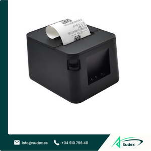 เครื่องพิมพ์ใบเสร็จความร้อน Sudex X-41 ความเร็วสูง 200 มม. ขนาด 58 มม. 80 มม. พร้อมใบมีดตัดอัตโนมัติ รองรับ USB LAN WiFi Bluetooth เครื่องพิมพ์ POS สำหรับร้านอาหาร - Product Image 1