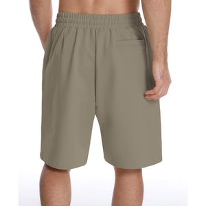 Pantalones Cortos Bermuda Ecológicos de Tela No Tejida, Sólidos, de Secado Rápido, Transpirables, con Cordón en la Cintura, Bolsillos Laterales, Ropa Deportiva Informal - Product Image 3
