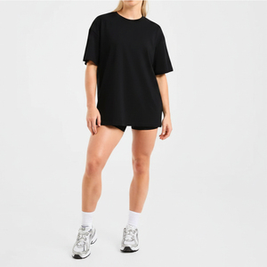 Camisetas de Verano de Manga Corta para Mujer, Cuello Redondo, Tejidas, Casuales, de Secado Rápido y Transpirables, al Por Mayor, de Alta Calidad y Bajo Precio, Última Tendencia - Product Image 5