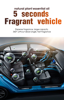 Désodorisant de luxe pour voiture - parfum longue durée, aromathérapie décorative, adapté aux prises de climatisation