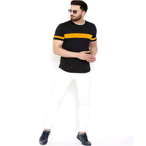 Men Cotton Tee Shirt Lightweight Summer Wear Cotton T Shirt For Men Comfortable Casual Apparel Mens Cotton T Shirt - Product Image 6