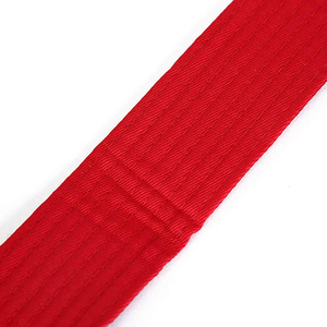 Ceinture de karaté sportive, couleurs personnalisées, coton/polyester extensible, impression de logo personnalisée, ceintures de BJJ, Jiu Jitsu, Taekwondo, karaté - Product Image 3