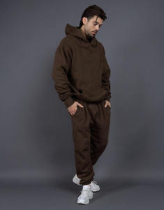 Conjunto Deportivo para Hombre, Estilo Jogging, Corte Ajustado, Invierno, 2 Piezas, Algodón Transpirable, Cierre Frontal con Cremallera, Ropa Deportiva Informal para Entrenamiento - Product Image 1
