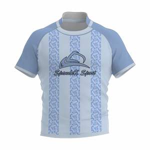 Uniformes de Tenis para Hombre de Alta Calidad, Secado Rápido, Transpirables, Anti-UV, 100% Poliéster, Camiseta y Pantalones Cortos con Logotipo Personalizado - Product Image 2