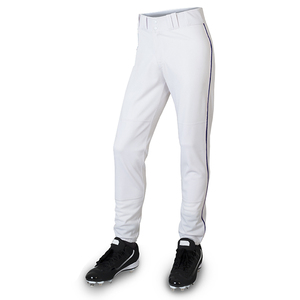 Créez Votre Propre Pantalon de Baseball Personnalisé pour Homme – Coupe Droite, Rayures, Fermeture à Cordon, Respirant, en Polyester, Uniforme - Product Image 5