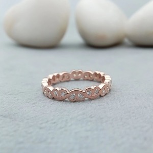 Bague de Fiançailles et de Mariage Solitaire Personnalisable en Diamant VVS Fantaisie Certifié GIA, en Argent Sterling 925, Tendance Or et Argent pour Fêtes - Product Image 1