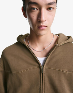 Ensemble sweat à capuche et pantalon pour homme, style vintage délavé, 360g, teint par pulvérisation, 100% coton, coupe classique, cordon de serrage, molleton écologique - Product Image 3