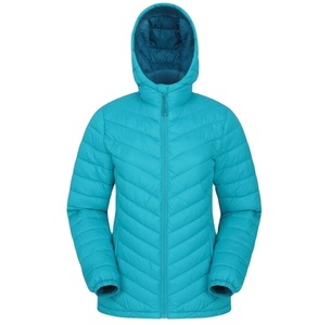 Blouson Bomber Hiver Tendance pour Femme, Coupe Droite, à Capuche, Matelassé, Couleurs Personnalisables, Tissu de Haute Qualité, Style Urbain - Product Image 1