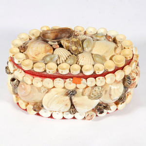 Seashell <b>ring</b> box beach decor organizer handcrafted sea shell <b>boxes</b> keepsake trinket storage - Product Image 6