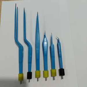 Pinces bipolaires en acier inoxydable allemand de haute qualité, couleur bleue, pinces chirurgicales jetables en plastique électriques de haute qualité - Product Image 3