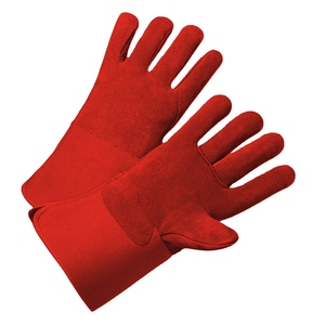 Guantes de Trabajo de Cuero Vacuno de Primera Calidad, Resistentes al Calor, Suaves y Cómodos, de Larga Duración - Product Image 3