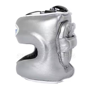 Professional Customized Portable Full Face PU Foam Training Head Guard for Boxing Kickboxing MMA Taekwondo Sparring Breathable - Product Image 3