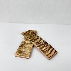 Balances de couteau en corne de mouton rustiques idéales pour la chasse et les couteaux de collection - Product Image 3