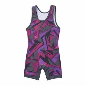 Traje de Lucha Libre Personalizado con Diseño Sublimado, Uniforme de Lucha Libre de Spandex y Nailon para Adultos y Jóvenes, Fabricante de Artículos Deportivos - Product Image 1