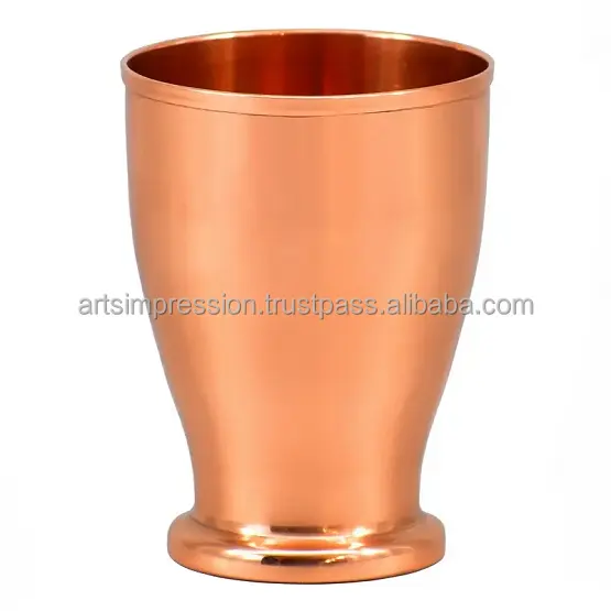 Pure copper drinking glass without antique handmade glass good material guaranty Glass home uses kitchen gadgets bare ware use