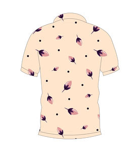 เสื้อโปโลแขนสั้นพิมพ์ลายใบไม้สไตล์มินิมอลสำหรับผู้ชายแฟชั่นฤดูร้อนลำลอง - Product Image 5
