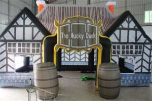 Tente de pub gonflable, pub mobile pour fête de bière en plein air - Product Image 1