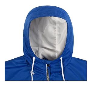 Veste softshell unisexe à blocs de couleur, à capuche, avec fermeture éclair, résistante à l'eau, coupe classique, toutes saisons - Product Image 6