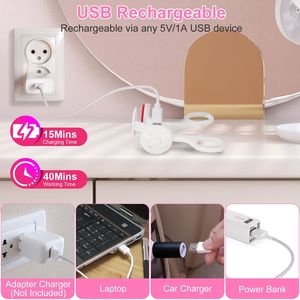 Piegaciglia Elettrico Riscaldato USB Ricaricabile Compatto con Pettine Anti-Scottatura, Riscaldamento Rapido in 8 Secondi per Tutte le Forme di Ciglia - Product Image 6