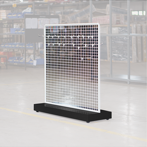 Double-Sided Light Duty Metallic <b>Wire</b> Shelving-Powder Coated Quick Installation OEM Service - Product Image 1