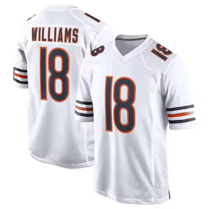 Nueva Llegada, Jersey de Fútbol Americano Unisex de Manga Corta al por Mayor para Adultos, Personalizado con Impresión por Transferencia de Calor, Transpirable - Product Image 4