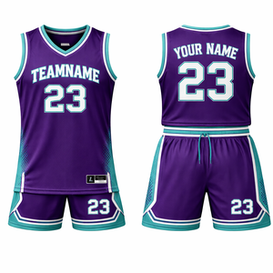 Conjunto de Uniforme de Baloncesto Personalizado – Camiseta y Pantalones Cortos Sublimados Transpirables para Equipos – Camisetas de Baloncesto de Alta Calidad – Logotipo Personalizado - Product Image 2