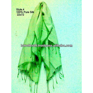 100% Pure Silk Designer Scarf for Women Custom Digital Printed Square Satin & Cotton Stylish Girls Scarf with Premium Packaging - Product Image 2
